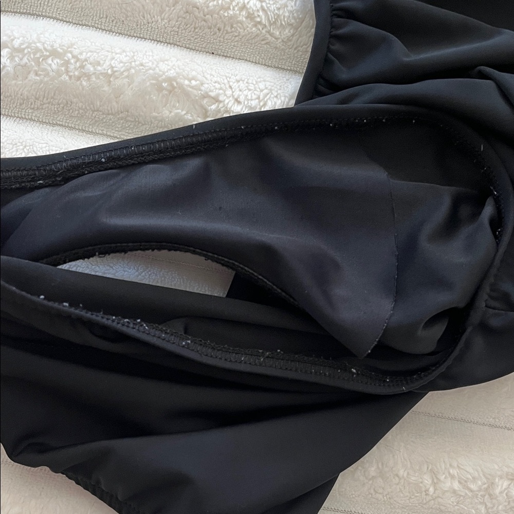 2 Day Sale! INC International Concepts Black One Piece Swimsuit! - Picture 3 of 6